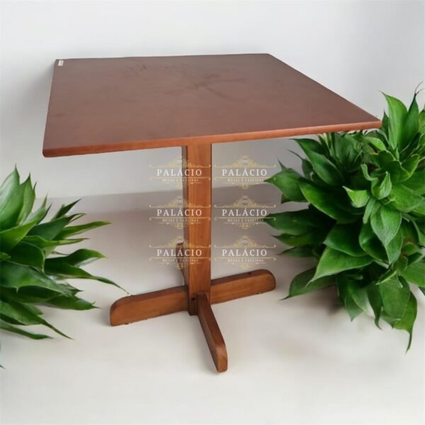 Mesa Fixa Diamante Pé Central 70x70 - Image 2