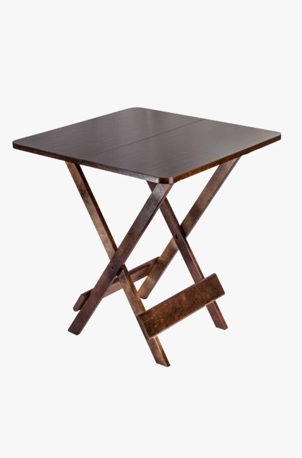 Mesa Teca Dobrável 70x70 - Image 3